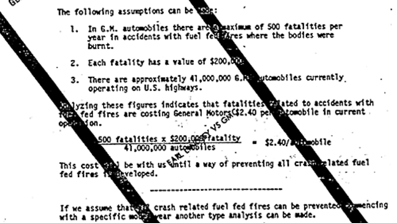 Illustration for article titled The Ivey Memo: The Original Cold Document That Made GM Squirm
